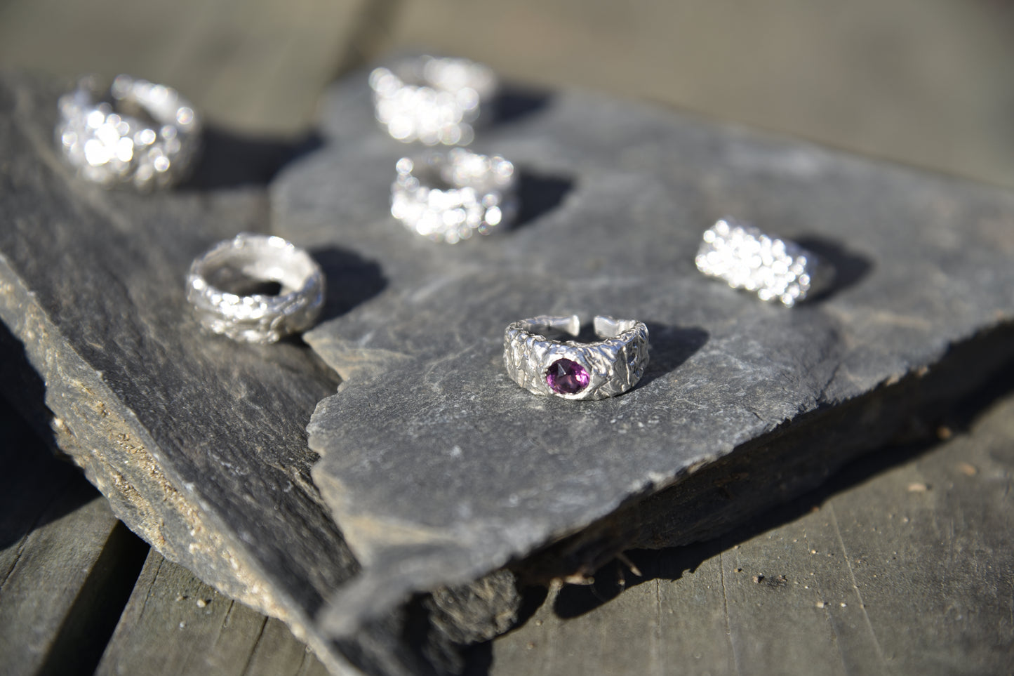 Anillo volcán melt