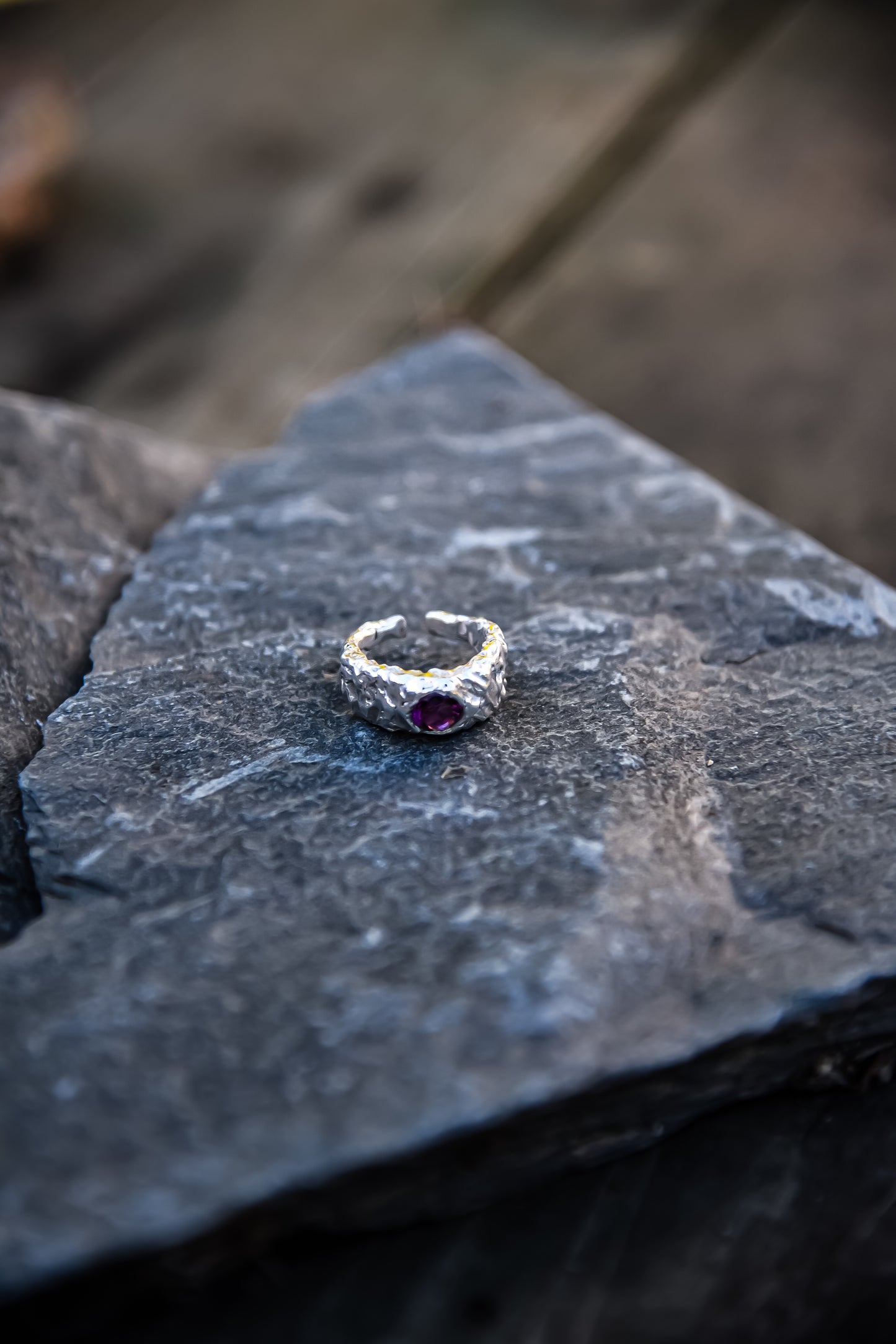 Anillo volcán melt