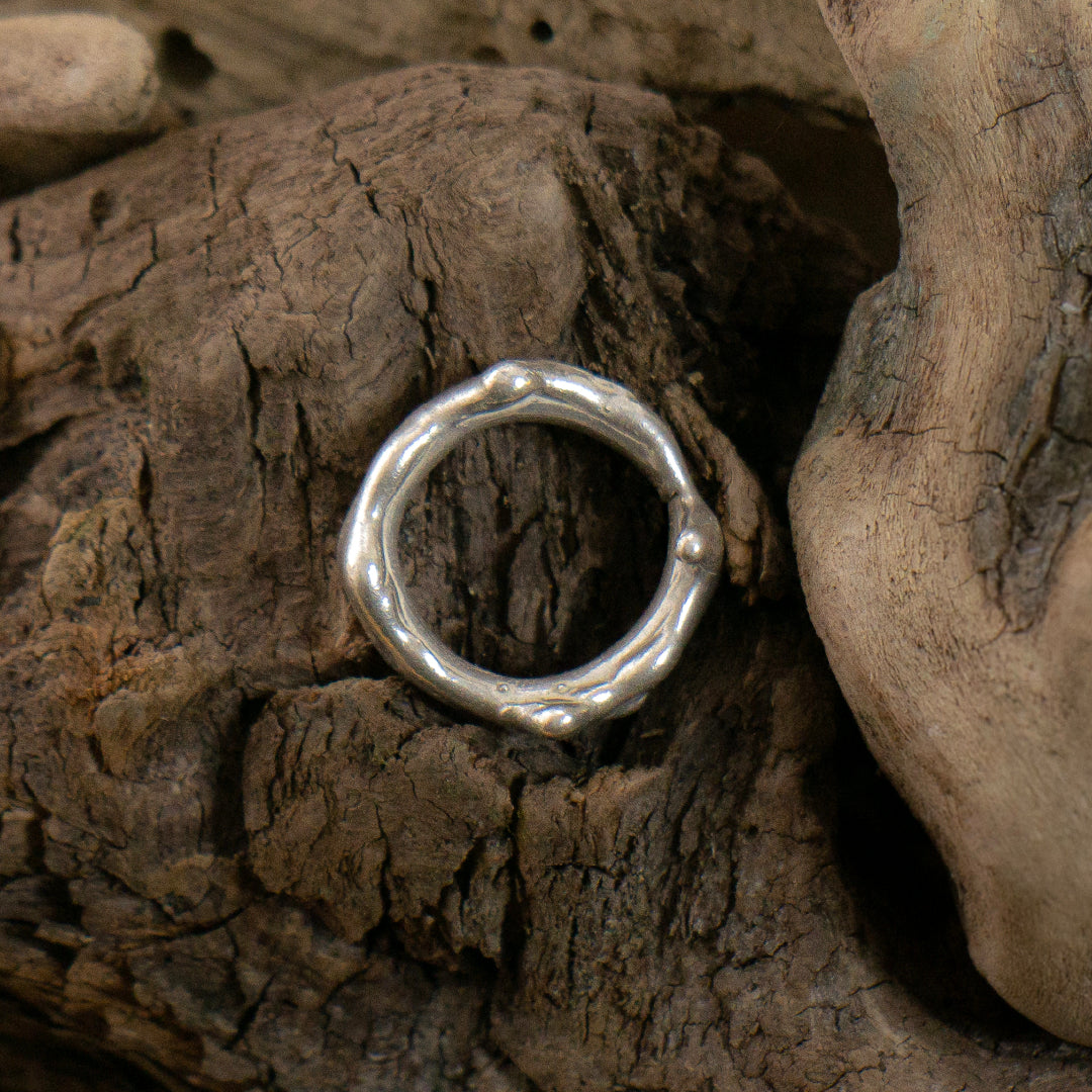 Anillo melted ring